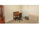 Home office offering a vintage desk and black office chair at 435 Rollins Dr., Longs, SC 29568