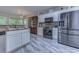 Modern kitchen featuring stainless steel appliances and lots of counter space at 4355 Rivergate Ln. # F, Little River, SC 29566