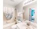 Bathroom with a view to a bedroom, with a shower and a toilet at 4522 N Plantation Harbour Dr. # E7, Little River, SC 29566