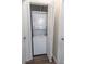 Efficient laundry area featuring a stacked washer and dryer unit at 468 River Oak Dr. # 66D, Myrtle Beach, SC 29579