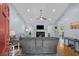 Bright living room with a vaulted ceiling, hardwood floors and a fireplace at 483 Oakmont Dr., Myrtle Beach, SC 29579
