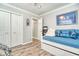 Bright bedroom offers a bed, closet, and nautical decor, creating a cozy and inviting atmosphere at 5867 Rosewood Dr., Myrtle Beach, SC 29588
