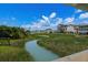 Waterway view of marsh and waterfront homes at 6301 N Ocean Blvd. # 2B, North Myrtle Beach, SC 29582