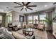 Inviting living room featuring comfortable seating, stylish decor, and abundant natural light at 6430 Cascata Dr., Myrtle Beach, SC 29572