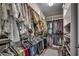 Spacious walk-in closet with ample shelving, hanging racks, and organized storage at 6430 Cascata Dr., Myrtle Beach, SC 29572