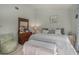 Comfortable bedroom with neutral bedding, beach-themed decor, and ample space at 6570 Pebble Beach Crescent, Myrtle Beach, SC 29588
