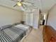 Bedroom featuring neutral walls, carpet flooring, and a ceiling fan at 706 Jamie Ln., Conway, SC 29526