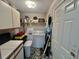 Practical laundry area with washer, dryer, and plenty of storage space at 706 Jamie Ln., Conway, SC 29526