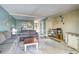Open-concept living area seamlessly connecting to the kitchen and featuring a cozy workspace at 832 Villa Dr. # 832, North Myrtle Beach, SC 29582