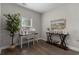 Cozy home office with ample natural light and stylish decor at 124 Birch N Coppice Dr. # 1, Surfside Beach, SC 29575