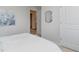 Comfortable bedroom featuring decor and plush bedding in a neutral palette at 1402 Nokota Dr., Conway, SC 29526