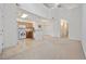 Open living space featuring a kitchen with oak cabinets and a dining area at 155 Chenoa Dr. # D, Murrells Inlet, SC 29576