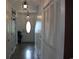 Bright hallway with updated lighting and closet space for storage at 1557 Elizabeth Rd., Myrtle Beach, SC 29577