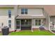 The exterior view of a screened patio attached to a home at 2131 Cass Lake Dr. # 662, Carolina Shores, NC 28467