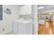 Laundry room with white appliances at 241 Black Duck Rd., Pawleys Island, SC 29585