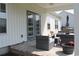 Inviting covered patio with stylish outdoor furniture, creating an ideal space for relaxation and gatherings at 242 Four Mile Rd., Conway, SC 29526