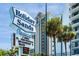 View of the Holiday Sands South building, showcasing the exterior architecture and signage at 2501 S Ocean Blvd. # 503, Myrtle Beach, SC 29577