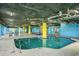 Inviting indoor pool area with shallow areas, perfect for relaxing and enjoying indoor water activities at 2501 S Ocean Blvd. # 503, Myrtle Beach, SC 29577