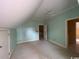 This is a simple bedroom with an open doorway at 274 Widgeon Dr., Pawleys Island, SC 29585