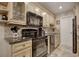 Kitchen features stainless steel appliances, granite countertops, and ample cabinet space at 306 21St Ave. S # 5H, Myrtle Beach, SC 29577