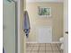 Clean bathroom with a window and neutral-colored walls and tile flooring at 3969 Murrells Inlet Rd., Murrells Inlet, SC 29576