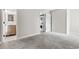 Bedroom with gray carpet with a washer and dryer hookup visible at 4049 Fairway Lakes Dr. # 4049, Myrtle Beach, SC 29577