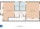 Upstairs floor plan showing primary and secondary bedrooms with ensuites at 4049 Fairway Lakes Dr. # 4049, Myrtle Beach, SC 29577