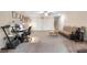 Well-lit office space with neutral colors, desk, couch, and carpeted flooring at 413 Goldenrod Circle # 2B, Little River, SC 29566