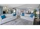Inviting living room features comfortable seating and access to balcony at 5511 N Ocean Blvd. # 1801, Myrtle Beach, SC 29577
