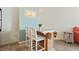 Open layout featuring a kitchen island with seating and bright lighting at 5523 North Ocean Blvd. # 803, Myrtle Beach, SC 29577