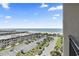 Breathtaking view of the ocean and beach from the upper-level balcony of this condo at 5523 North Ocean Blvd. # 803, Myrtle Beach, SC 29577