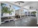 Large covered porch with ceiling fans, offering great views and ample outdoor space at 6001-Mh13A S Kings Hwy., Myrtle Beach, SC 29575