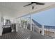 Expansive covered deck offers great views, ceiling fans, and a relaxing outdoor living area at 6001-Mh13A S Kings Hwy., Myrtle Beach, SC 29575