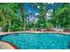 Inviting swimming pool surrounded by lush greenery and comfortable seating areas, ideal for relaxation at 695 Riverwalk Dr. # 101, Myrtle Beach, SC 29579