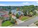 Beautiful aerial view of home with lake access and manicured landscaping at 904 Kalmia Ct., Myrtle Beach, SC 29579