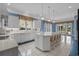 Spacious kitchen featuring a large island and crisp, white cabinetry at 904 Kalmia Ct., Myrtle Beach, SC 29579