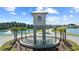 Beautiful community entrance with a water fountain and well maintained landscaping at 1016 Laurens Mill Dr., Myrtle Beach, SC 29579