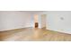 Bedroom with hardwood floors and white walls, offering a clean and bright aesthetic at 1028 Duke St., Georgetown, SC 29440