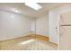 Bright kitchen area featuring linoleum floors, neutral walls, and a skylight at 1028 Duke St., Georgetown, SC 29440