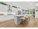 Bright kitchen featuring a quartz island, stainless appliances, and pendant lighting at 117 Black Water Dr., Murrells Inlet, SC 29576