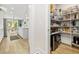Well-organized pantry offering ample storage space for food and kitchen essentials at 117 Black Water Dr., Murrells Inlet, SC 29576