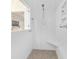 Clean and bright shower with white subway tile and a built-in seat at 117 Black Water Dr., Murrells Inlet, SC 29576