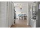 Charming dining area with a table, seating, and natural light, situated near the kitchen at 1311 Turkey Ridge Rd. # A, Surfside Beach, SC 29575
