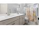 Bathroom featuring dual sinks and a shower tub combination at 277 Splendor Circle, Murrells Inlet, SC 29576