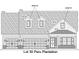 Detailed house elevation showing a three-car garage and dormer windows at 295 Six Mile Creek Dr., Georgetown, SC 29440