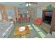 Inviting living room with dining area, comfortable seating, and a view of the kitchen at 3500 N Ocean Blvd. # 701 702, North Myrtle Beach, SC 29582