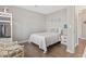 Cozy bedroom with a comfy bed, beach decor, and relaxing ambiance at 4105 S Ocean Blvd. # 102, North Myrtle Beach, SC 29582