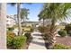 Beautifully landscaped community area with barbecue grill and outdoor seating at 4221 Hibiscus Dr. # 8-203, Little River, SC 29566