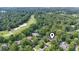 Aerial view of the house adjacent to a golf course at 4691 Mill Pond Rd., Murrells Inlet, SC 29576