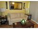 Cozy living room featuring a neutral sofa, decorative accents, and a warm, inviting atmosphere at 500 Fairway Village Dr. # 4-F, Myrtle Beach, SC 29588